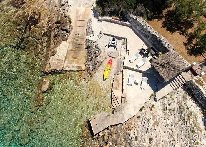 Seaside House Cove Blaca, Korcula - 21444 Feriehus *