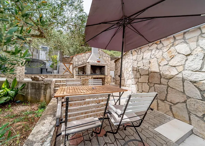 Seaside House Cove Blaca, Korcula - 21444 Feriehus *